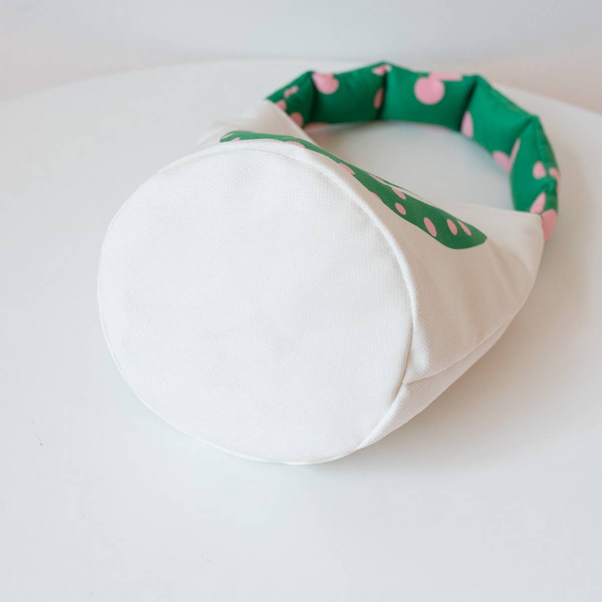 Bubble Handle Cute Art Cat Bucket Hand Bag