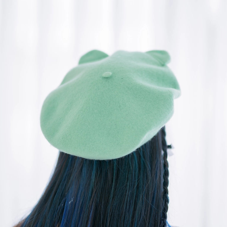 Mint & Apple • Frog Beret