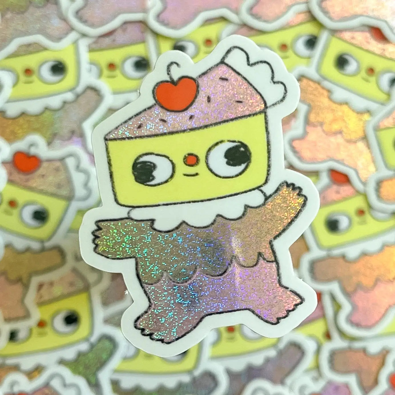 Clunky Picnic •  Piece of Cake Vinyl Sticker
