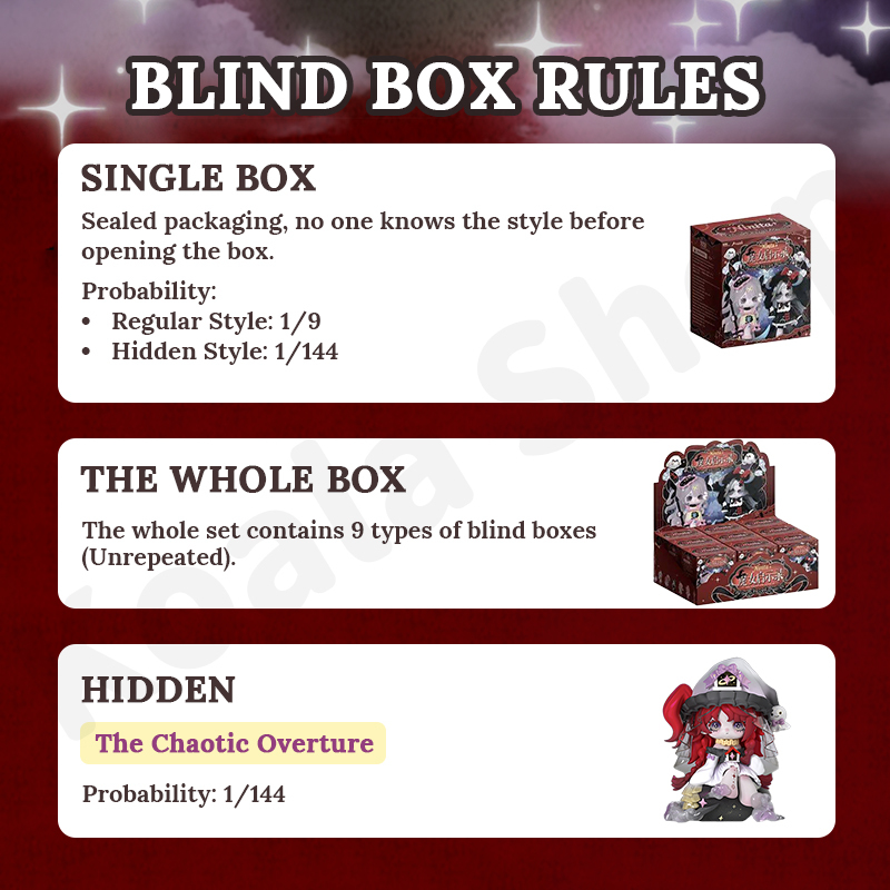 Ninita • Witch Revelation Series Vinyl Blind Box