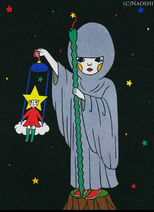 Naoshi • 8 x 10 Print, Tarot: The Hermit