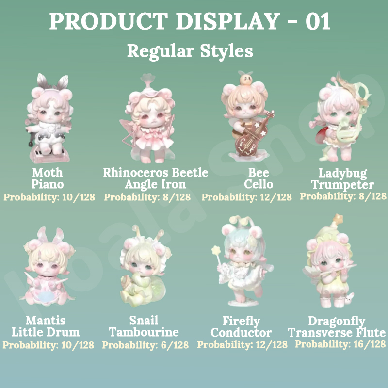 Mijuan • Insect Concert Series Vinyl Blind Box