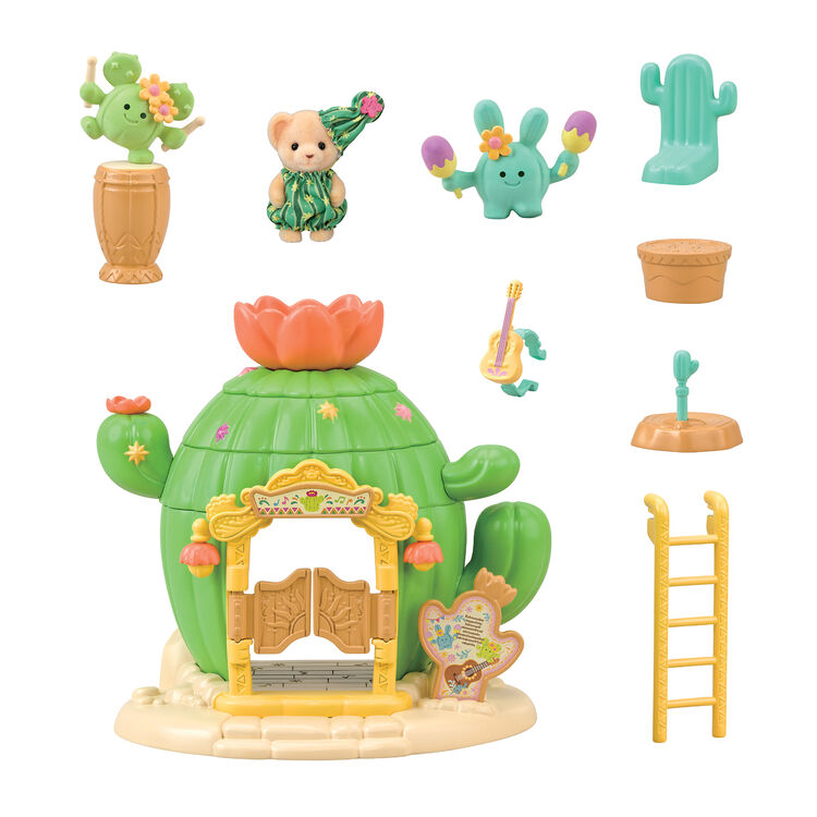 Calico Critters • Sylvanian Families, Fun Showtime at the Cactus House, Imported Japan