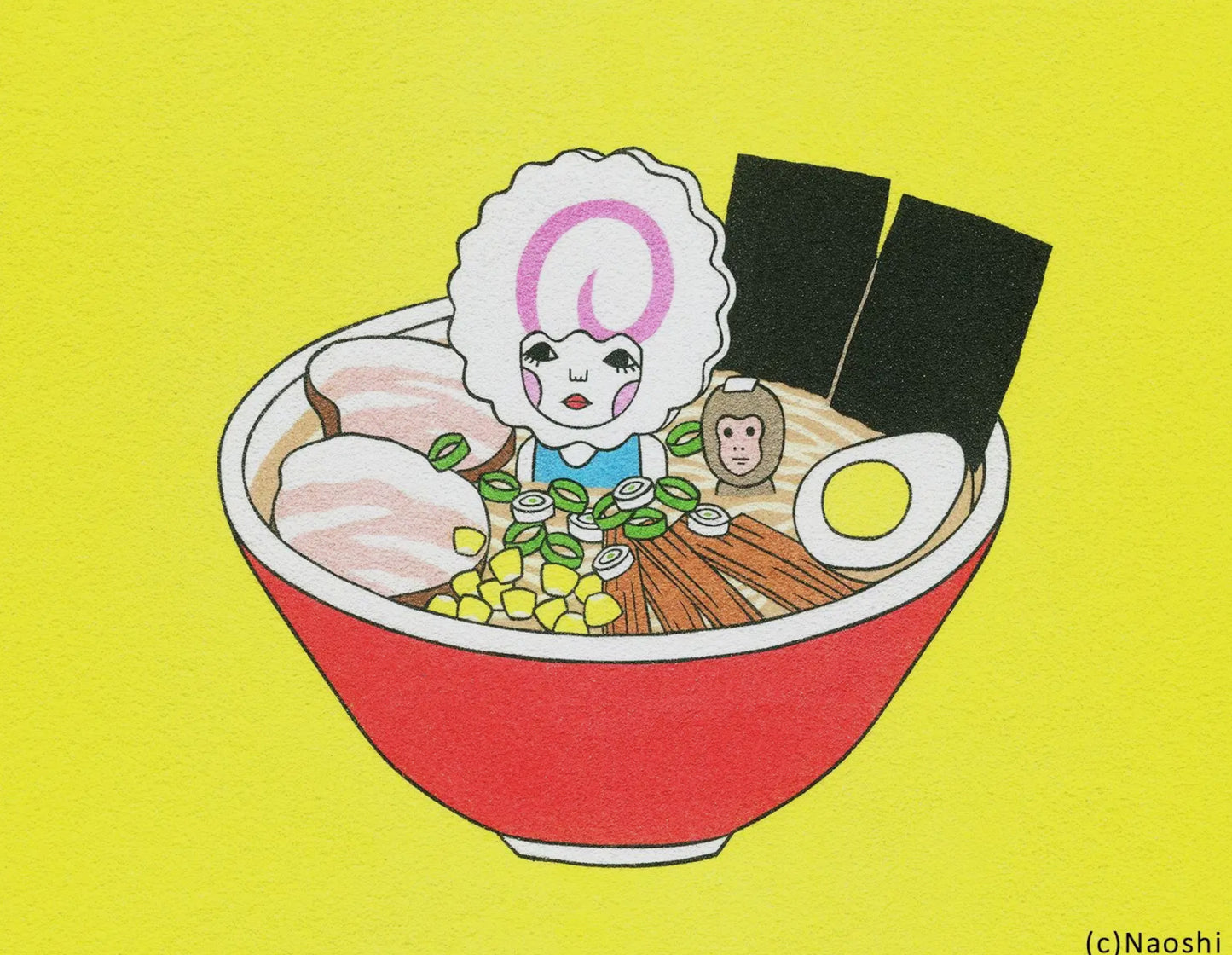 Naoshi • 8 x 10 Print, Naruto Ramen
