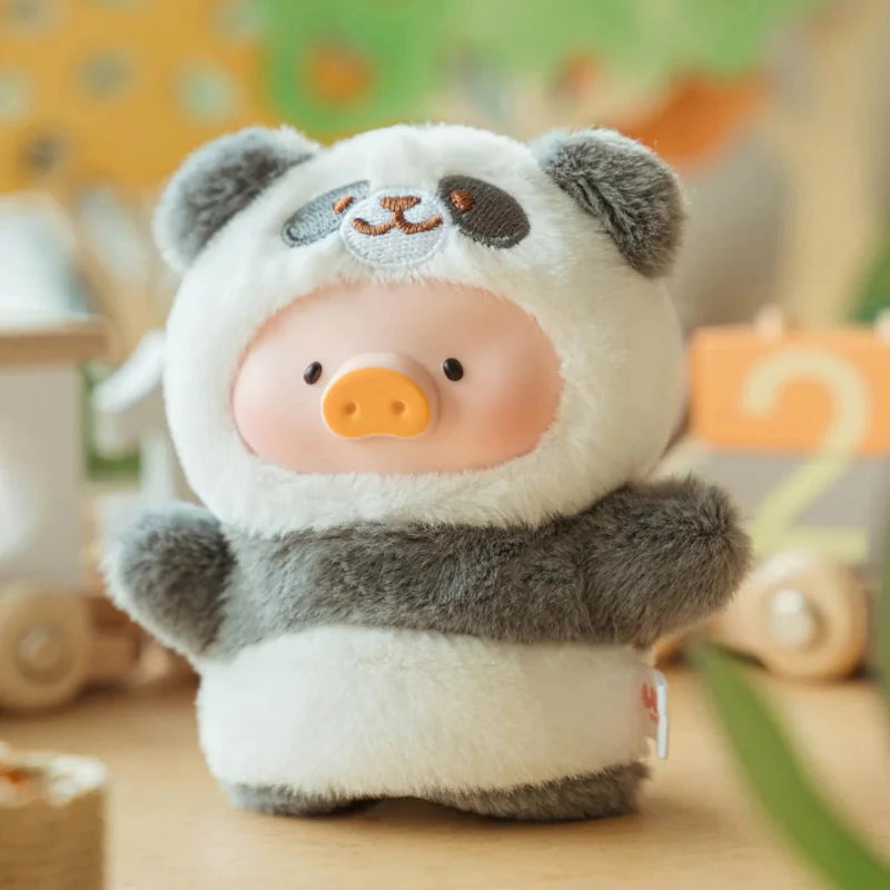 Lulu the Piggy • Animal Party Forest Theater Finger Puppet Series Plush Keychain Blind Box