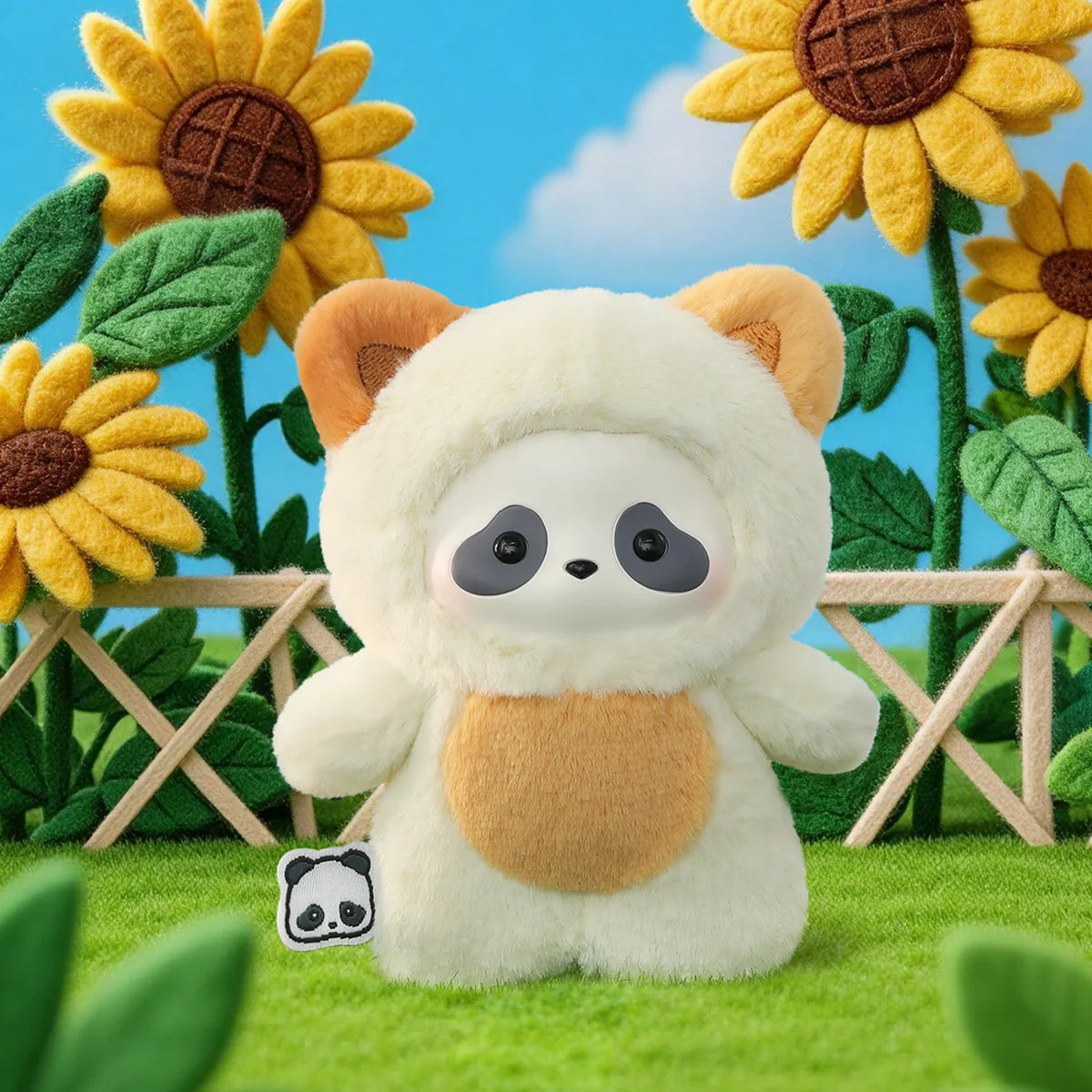 Panda Roll • The Zoo in Hands Series Plushie Keychain Blind Box