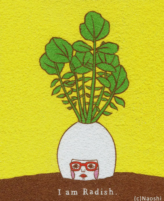 Naoshi • 8 x 10 Print, I Am Radish