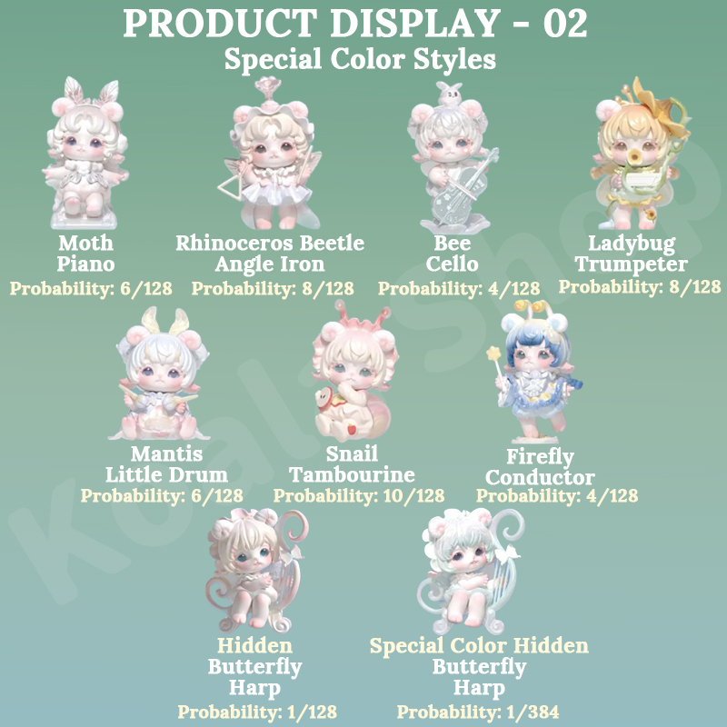 Mijuan • Insect Concert Series Vinyl Blind Box
