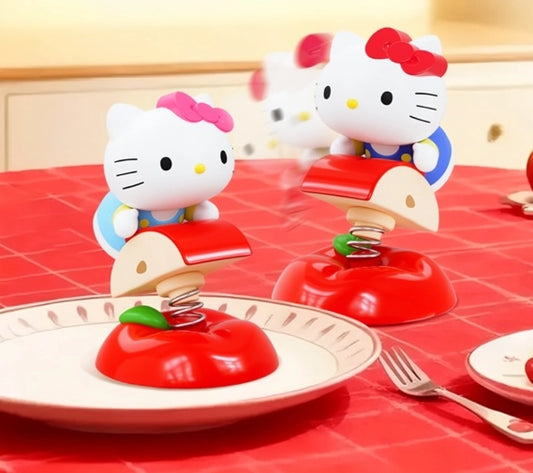 Sanrio • Hello Kitty Apple Bunny Spring Figure Blind Box, Imported South Korea
