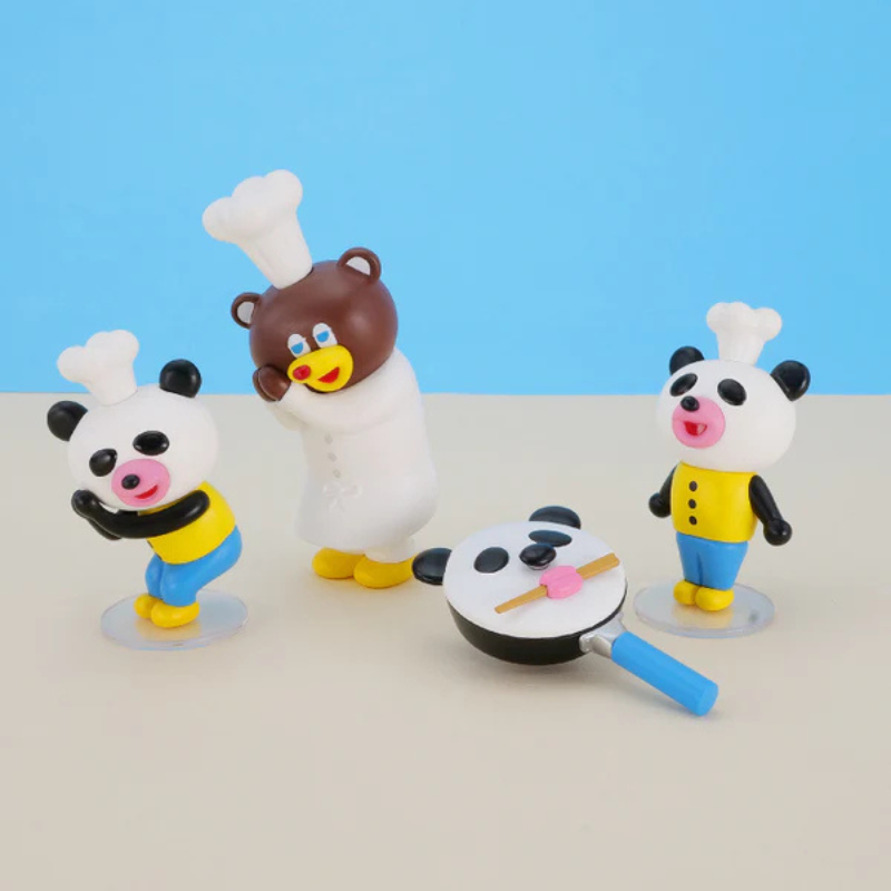 Kenelephant • Panda Spoon and Frying Panda Figure Collection Mystery Box