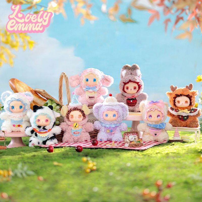 Lovely Emma • Pocket Zoo Series Plush Keychain Blind Box