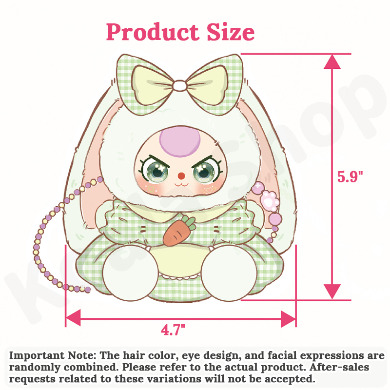 Baby Three • Macchiato Mini Rabbit Bag Series Plush Blind Box