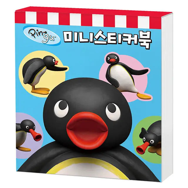 Pingu • Removable Mini Sticker Book, Imported S Korea
