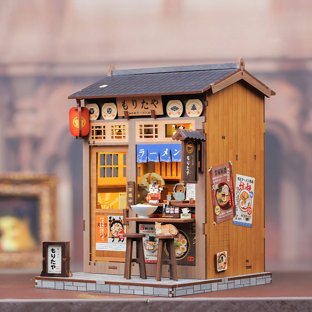 Hands Craft • Morita-Ya, DIY Book Nook Miniature Kit