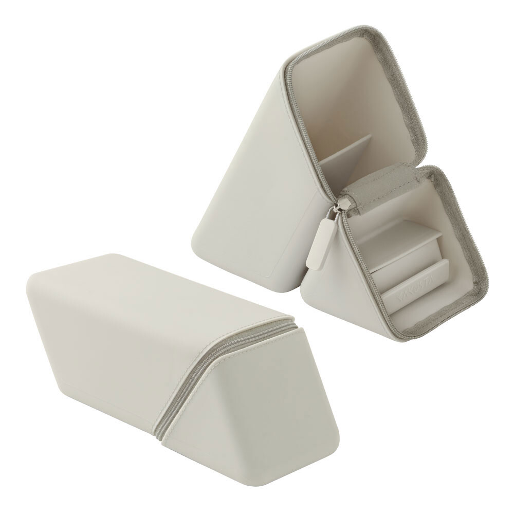 Kakusta • Portable Zipper Pen Holder Stand, Imported Japan