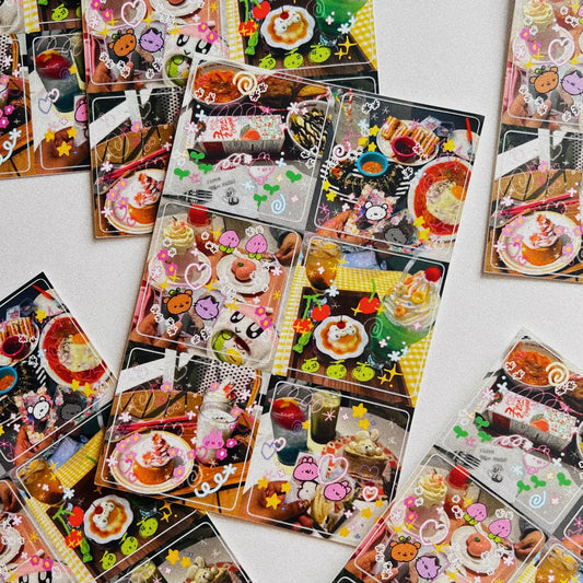 Tabetaaii • Korea Trip Foodie Sticker Sheet