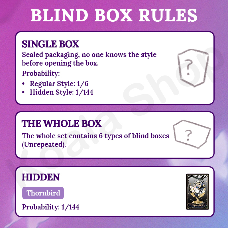 Nono Sova • Nightmare Lullaby Series Vinyl Blind Box
