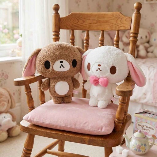 Sanrio • Sugarbunnies Plush Doll, Imported South Korea