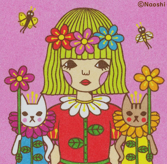 Naoshi • 8 x 18 Print, Flower Princess