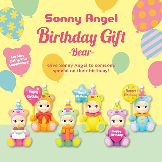 Sonny Angel Happy Birthday Bear Series Mystery Box