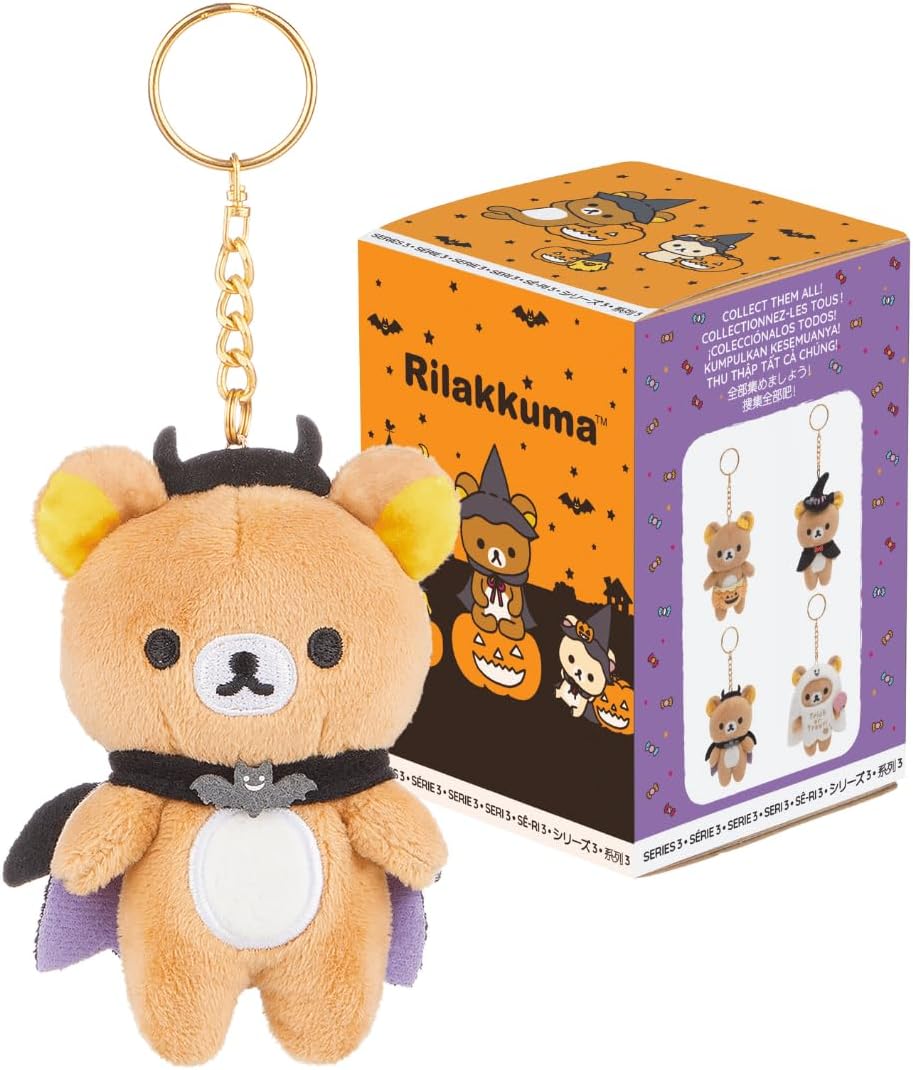 Rilakkuma • Halloween Costume Plush KeyChain Series Mystery Box