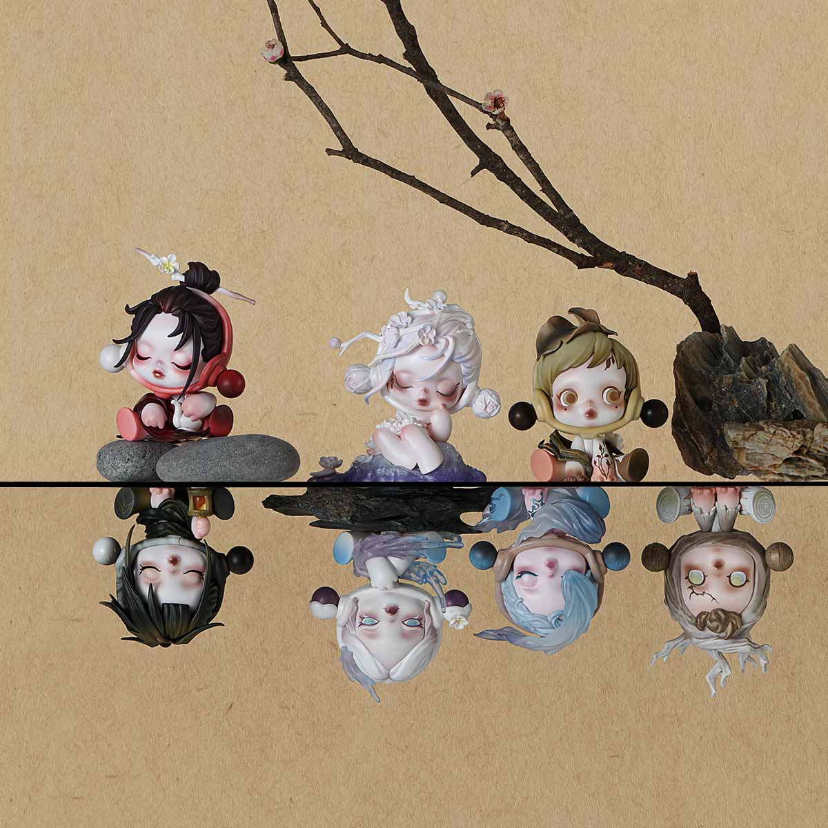 Pop Mart SKULLPANDA • A Plum Series Doll Blind Box