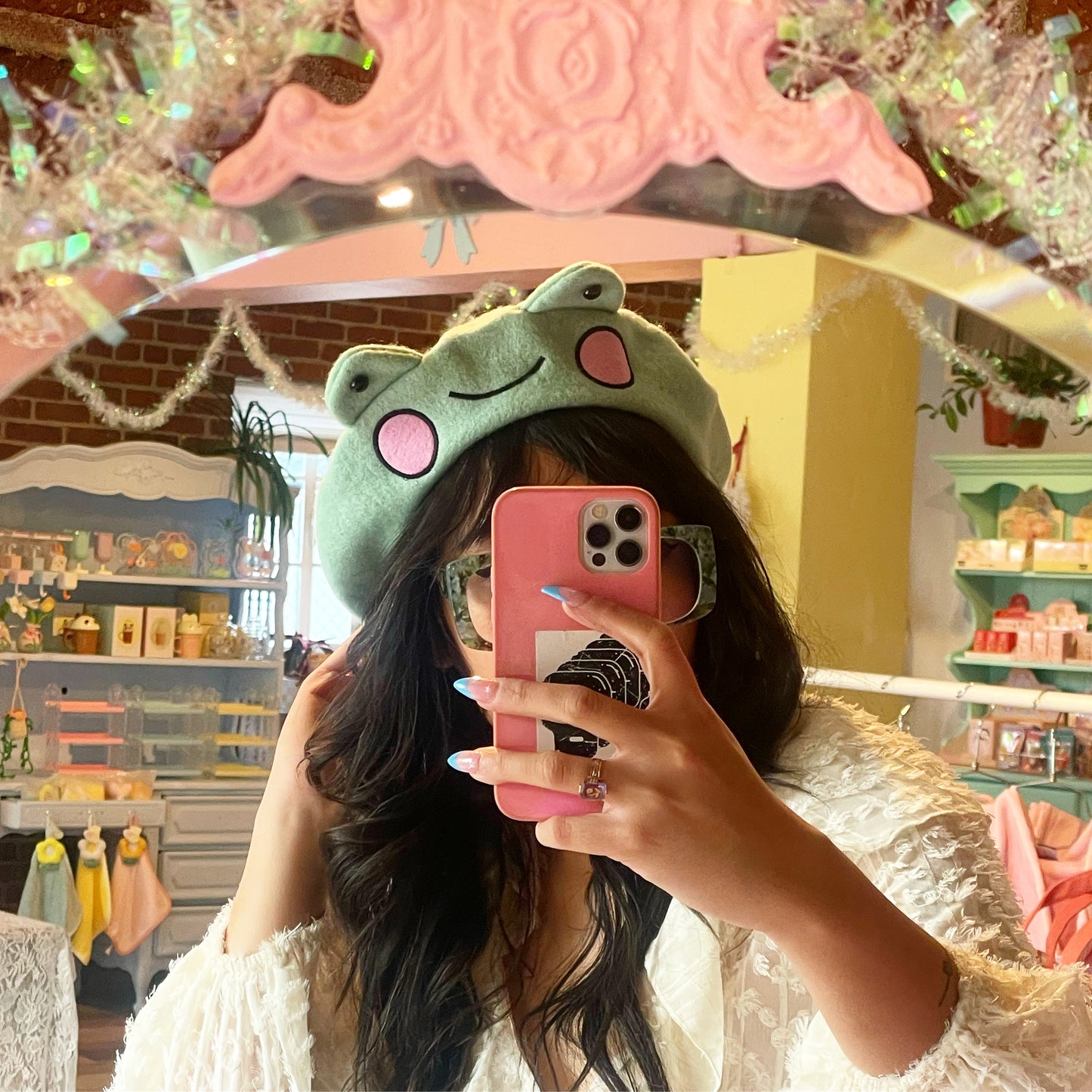 Mint & Apple • Frog Beret