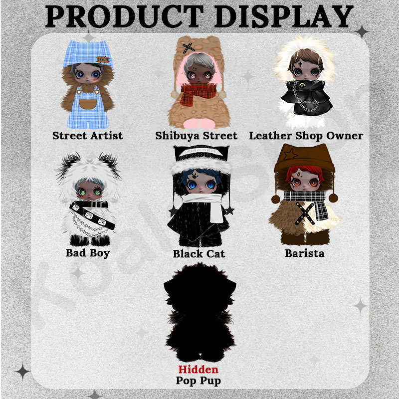 Owen • Street Kids Series Plush Keychain Blind Box