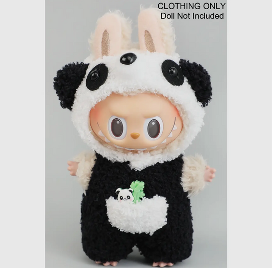 Labubu Fit • Fuzzy Panda Costume
