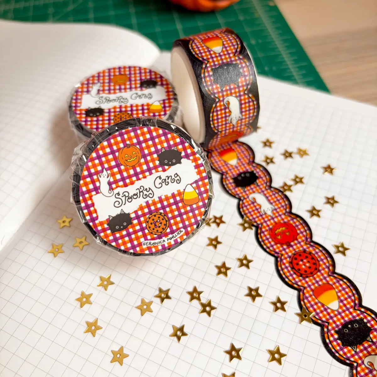 Veronica Porlier • Spooky Gang Diecut Washi Tape