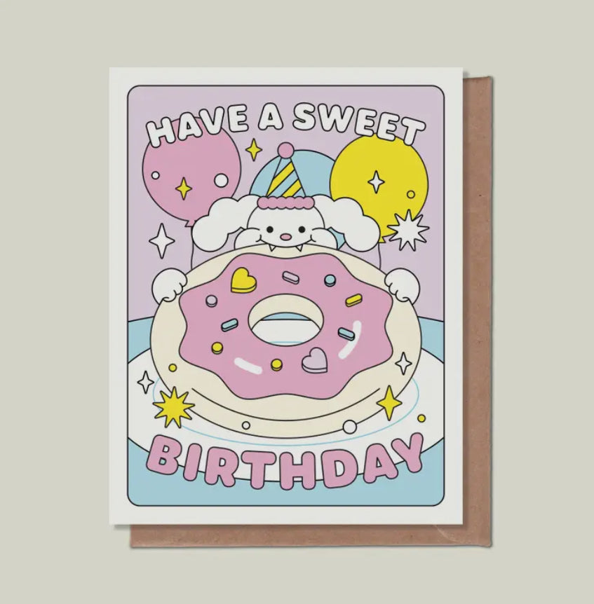 Épée Lapin Studio • Have a Sweet Birthday Greeting Card