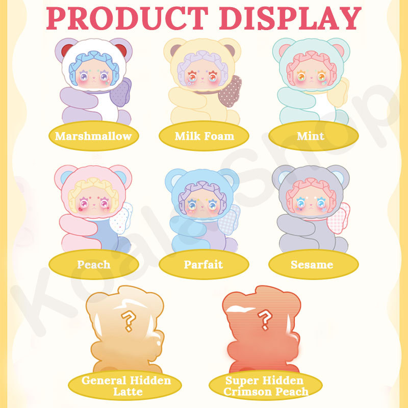 Lovely Emma • Bear Adoption Guide Series Plush Clinging Blind Box