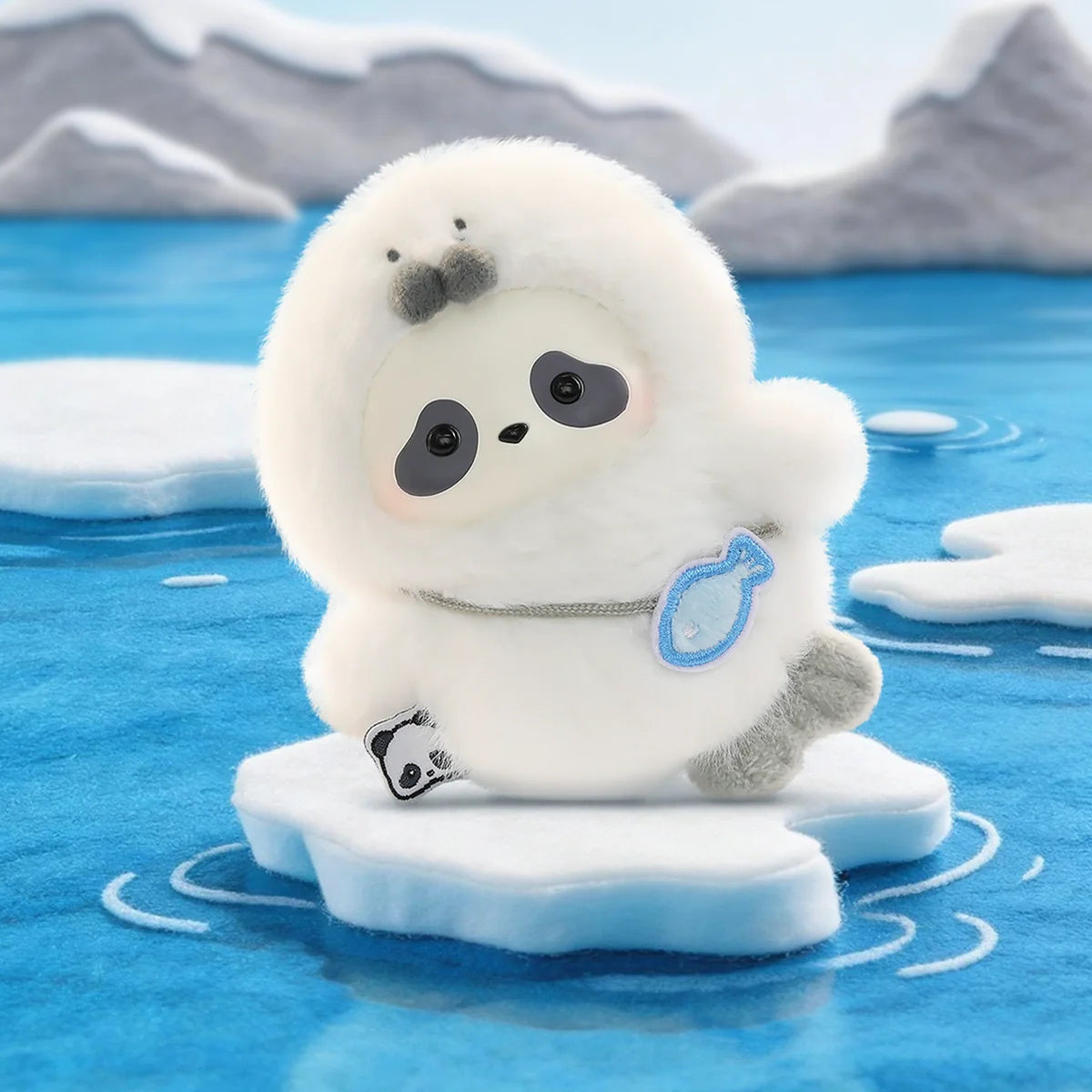 Panda Roll • The Zoo in Hands Series Plushie Keychain Blind Box