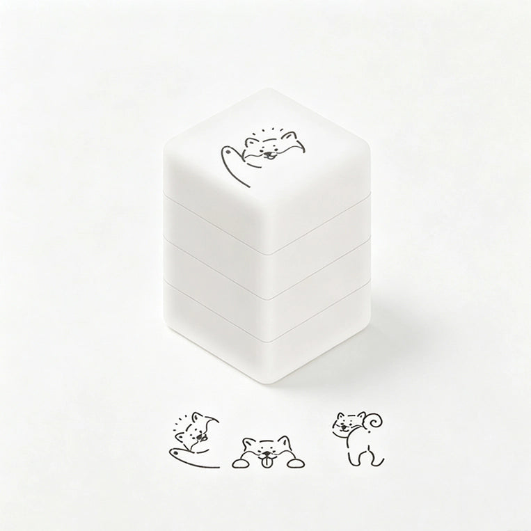 Self-inking Animal Stamp, 3-in-1