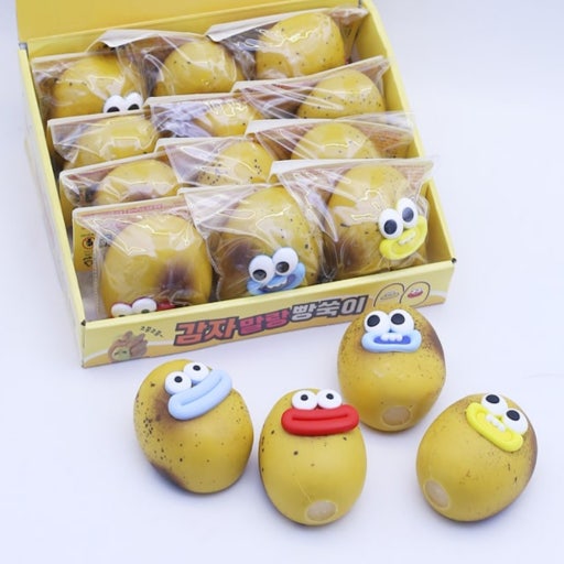 Potato Mochi Squishy Soft & Stretchy Sensory Stress Relief Toy, Imported S Korea