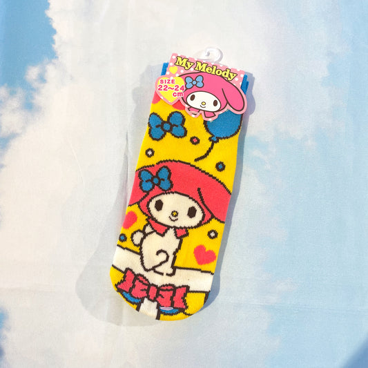 Sanrio • My Melody Quarter/ Mini-Crew Socks