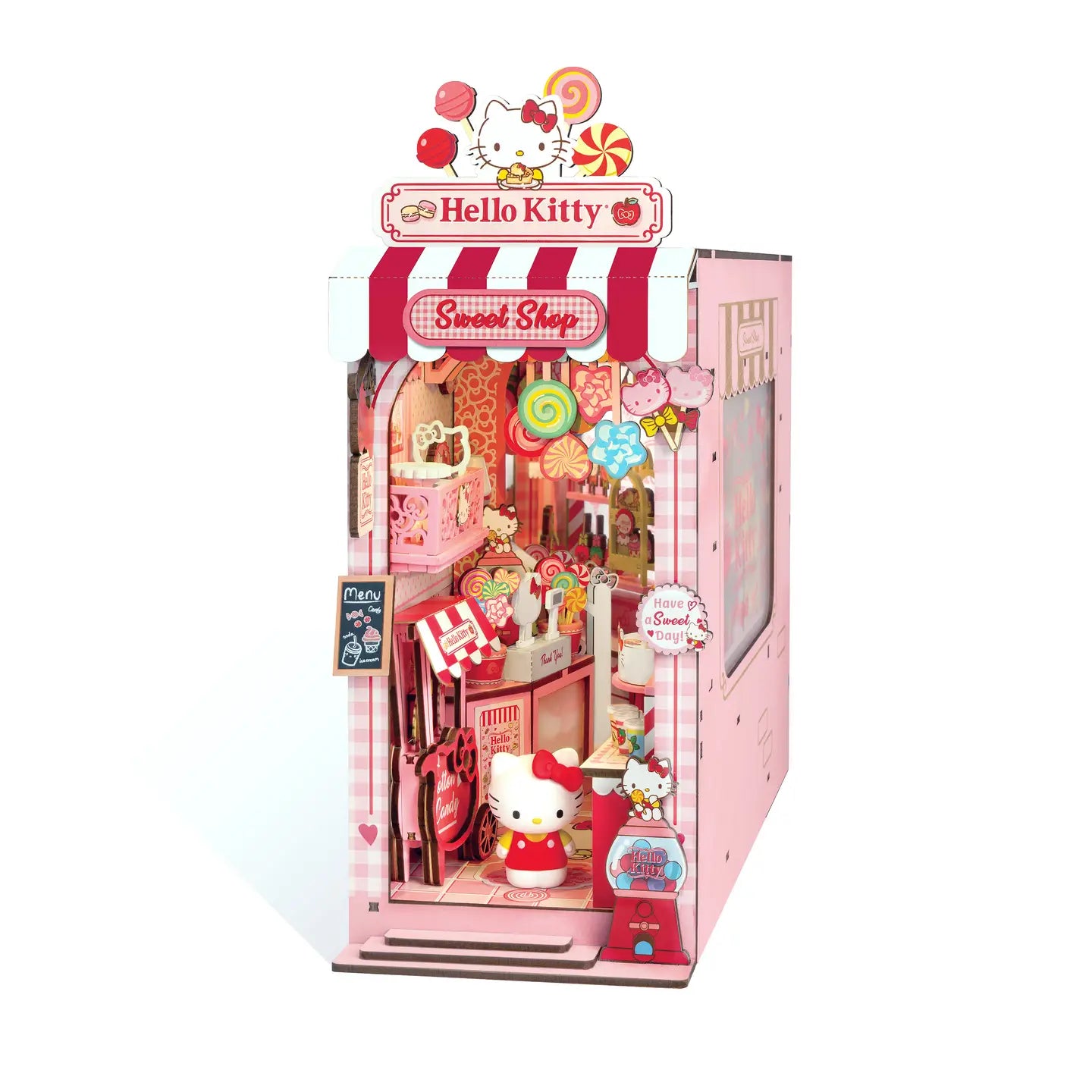 Hands Craft • Hello Kitty Sweet Shop DIY Book Nook Kit
