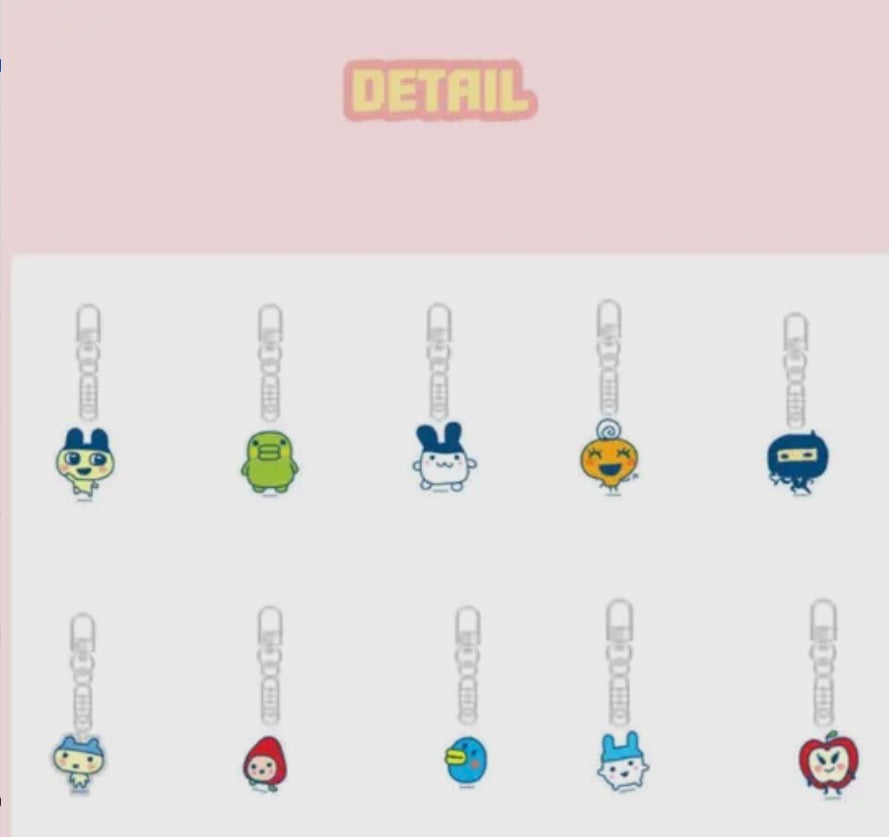 Tamagotchi • Random Acrylic Keychain, Imported S Korea
