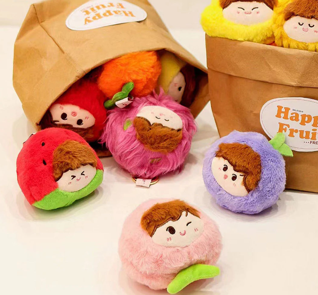 Kimmon Dream • Pinch the Fruit Plush keychain Mystery Box