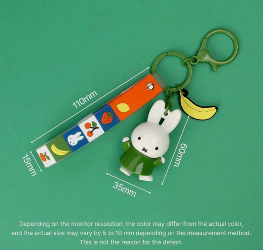 Miffy • Fruit Series Strap Keychain