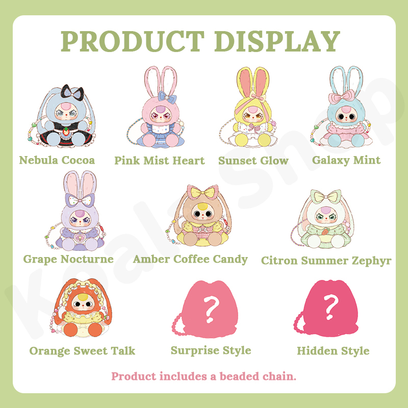 Baby Three • Macchiato Mini Rabbit Bag Series Plush Blind Box