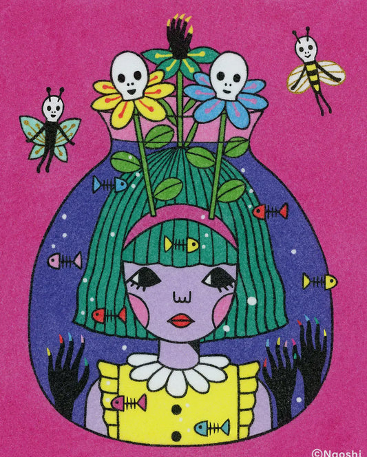 Naoshi • 8 x 10 Print, Spooky Flower Vase