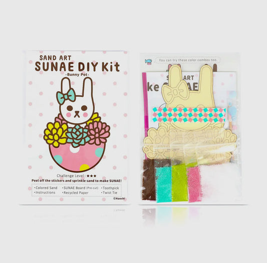 Naoshi • Sunae, DIY Sand Kit • Bunny Pot