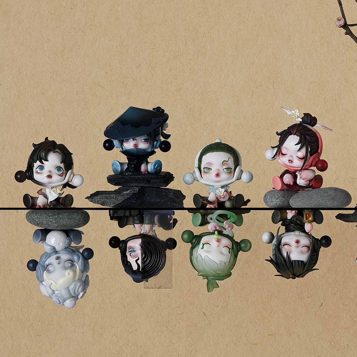 Pop Mart SKULLPANDA • A Plum Series Doll Blind Box