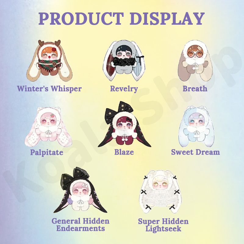 Lokiki • Stardust on Paper Series Plush Keychain Blind Box