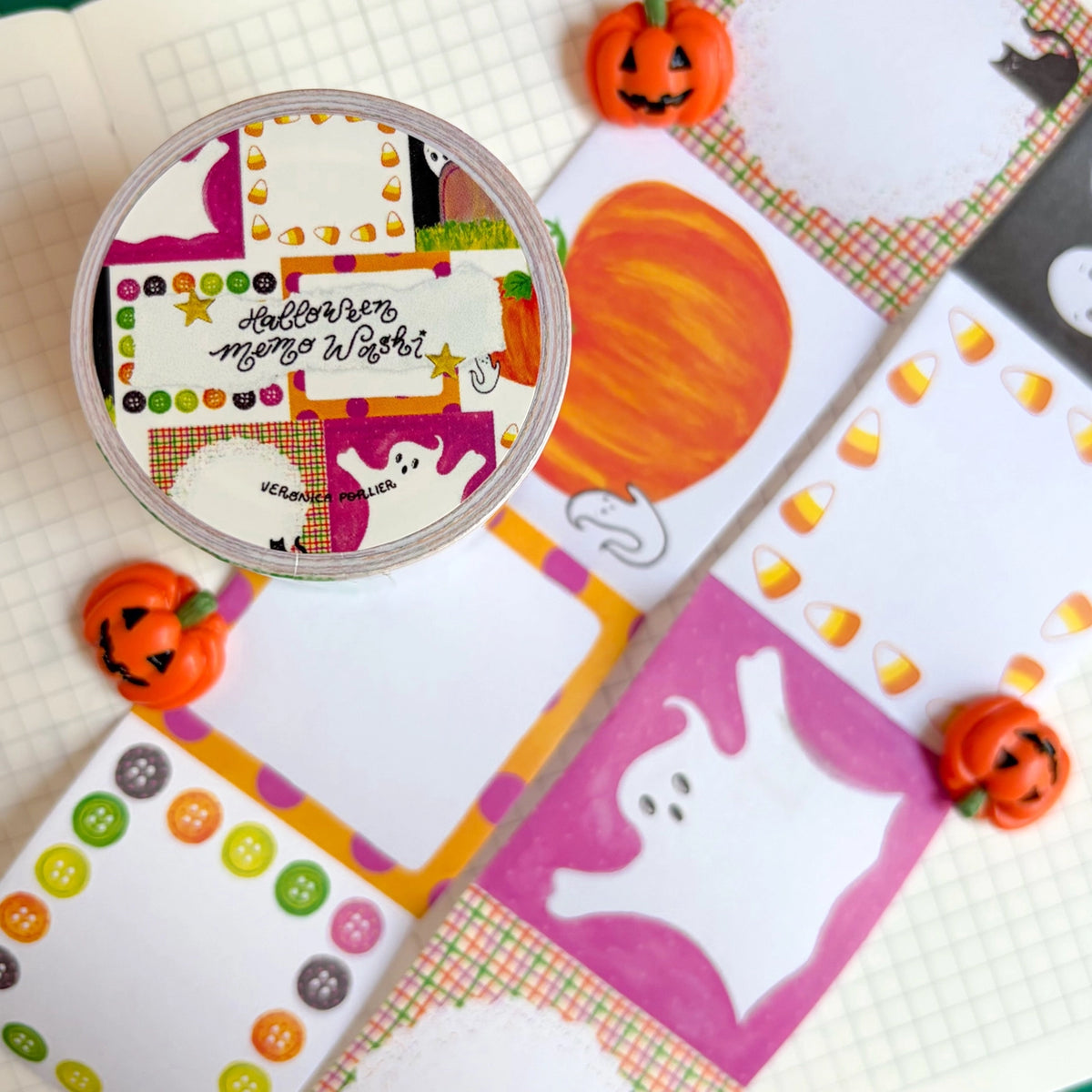 Veronica Porlier • Halloween Memo Washi Tape