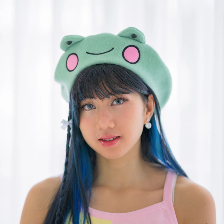 Mint & Apple • Frog Beret