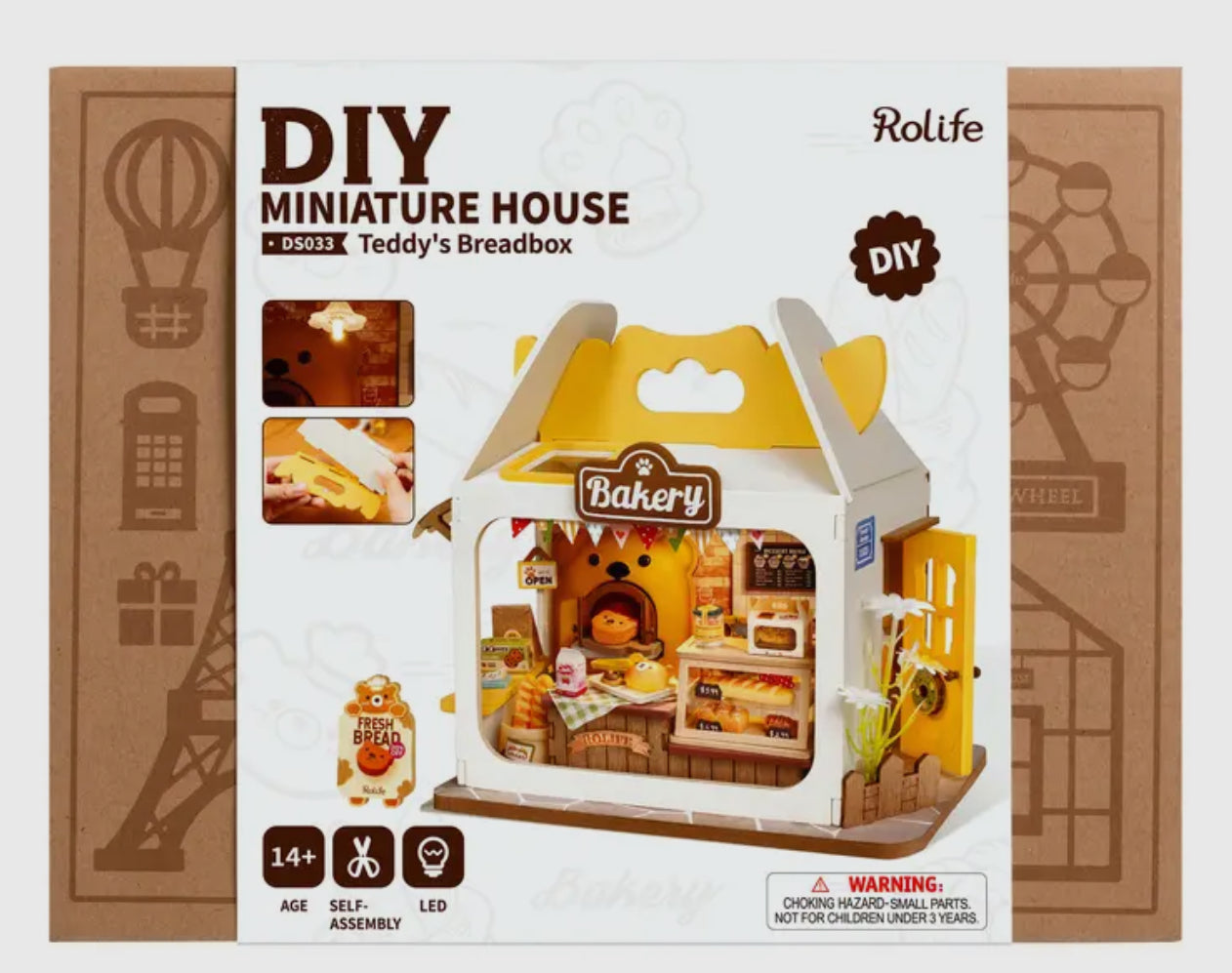 Teddy’s Breadbox DIY Miniature Kit