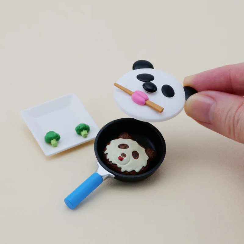 Kenelephant • Panda Spoon and Frying Panda Figure Collection Mystery Box