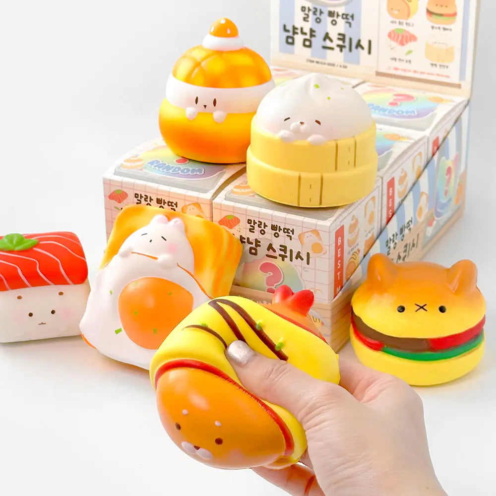 Yum Yum Bread Squishy Blind Box, Imported S Korea